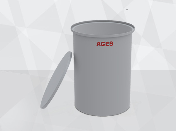 Cylindrical Vertical Container